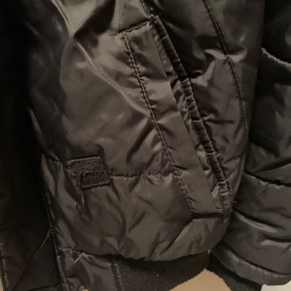 Swell Black Winter Jacket with Fur trim - Picture 6 of 8